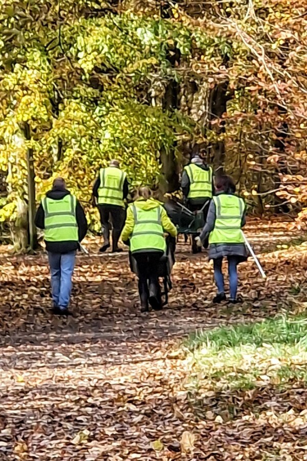 Heading home after a good day's work